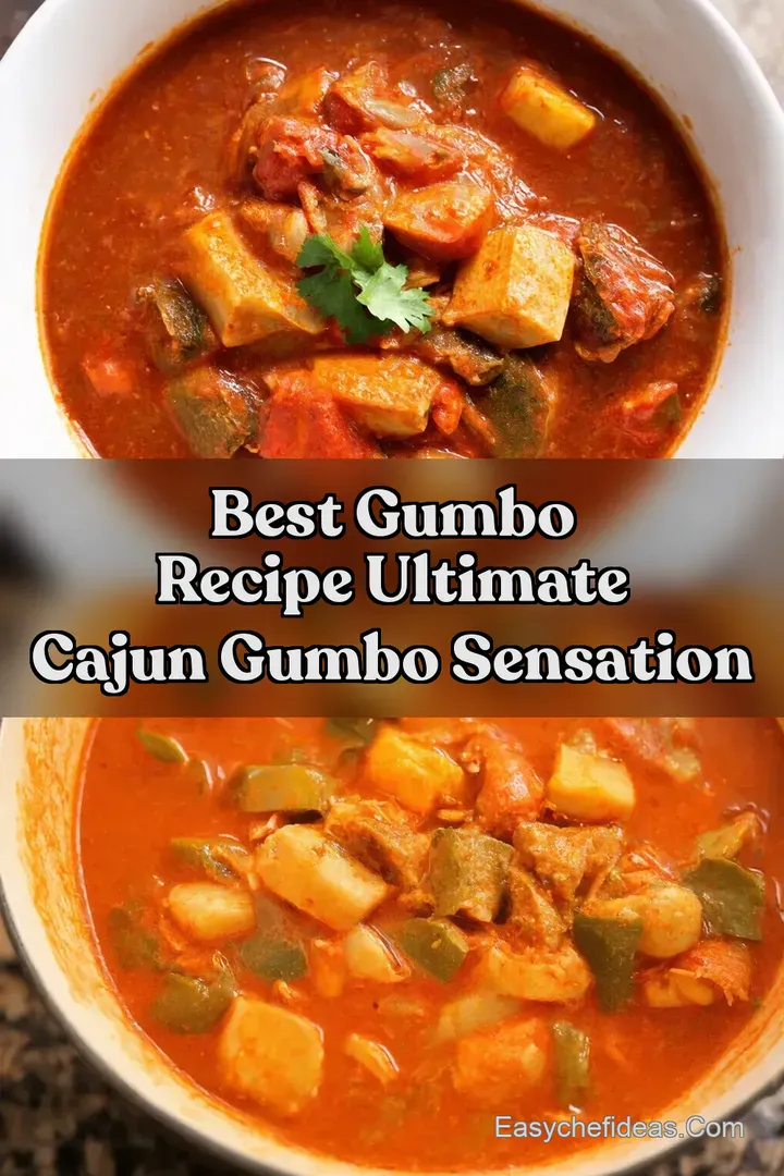 Best Gumbo Recipe Ultimate Cajun Gumbo Sensation
