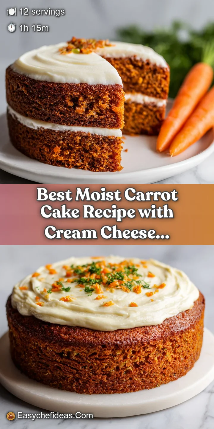 Close-up of moist carrot cake's tender crumb, studded with vibrant orange shreds and rich, smooth cream cheese.