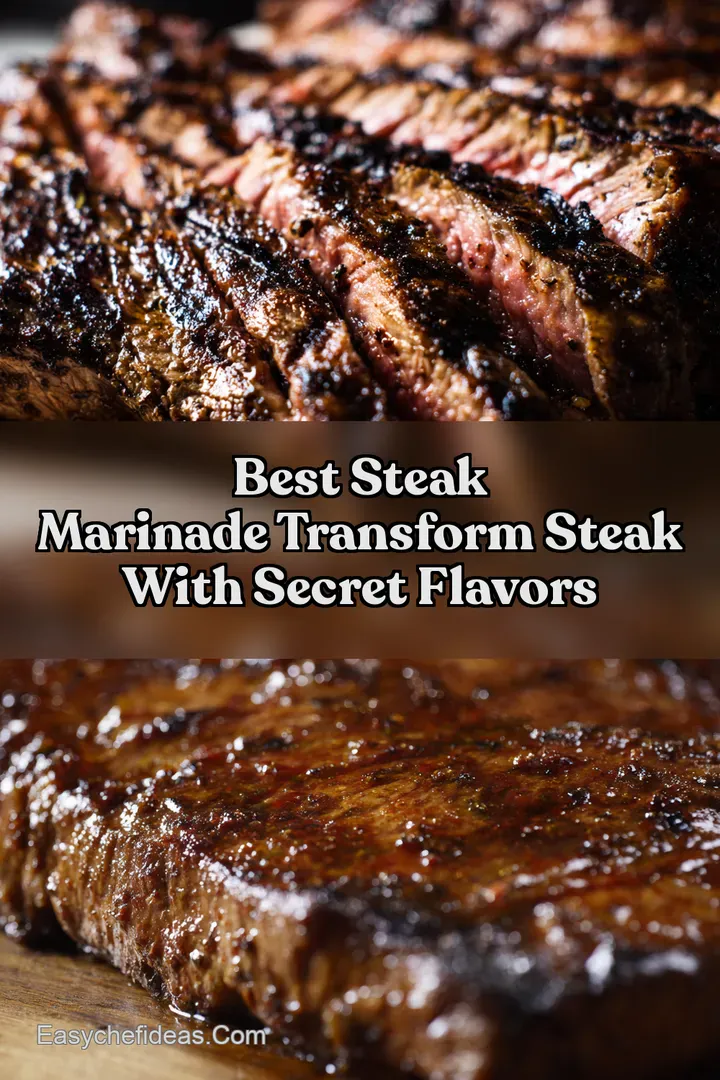 Best Steak Marinade Transform Steak With Secret Flavors