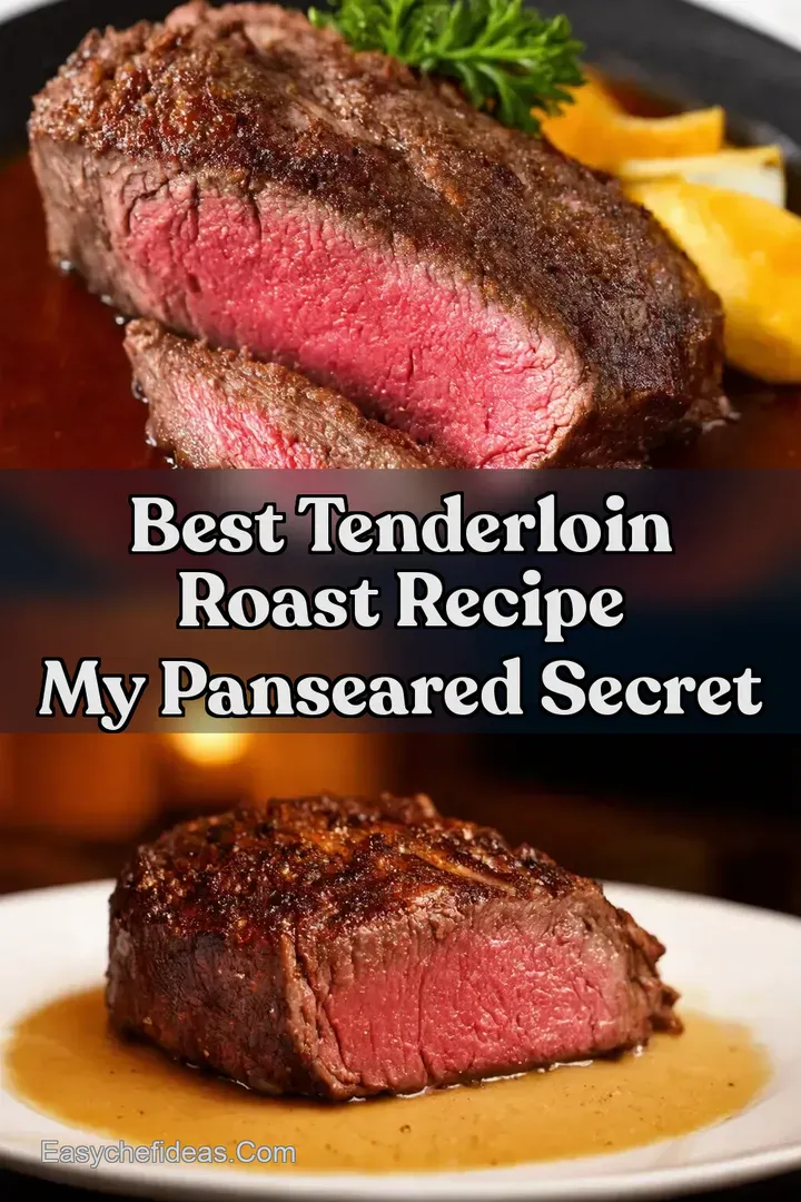 Best tenderloin roast Recipe My PanSeared Secret