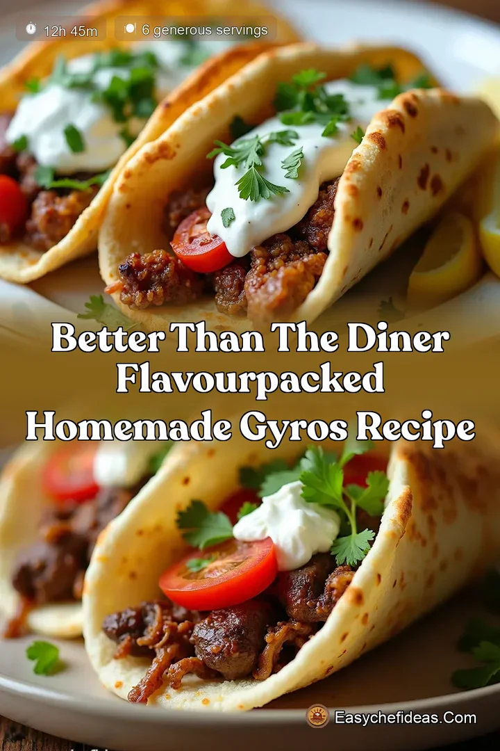 Better Than The Diner FlavourPacked Homemade Gyros Recipe