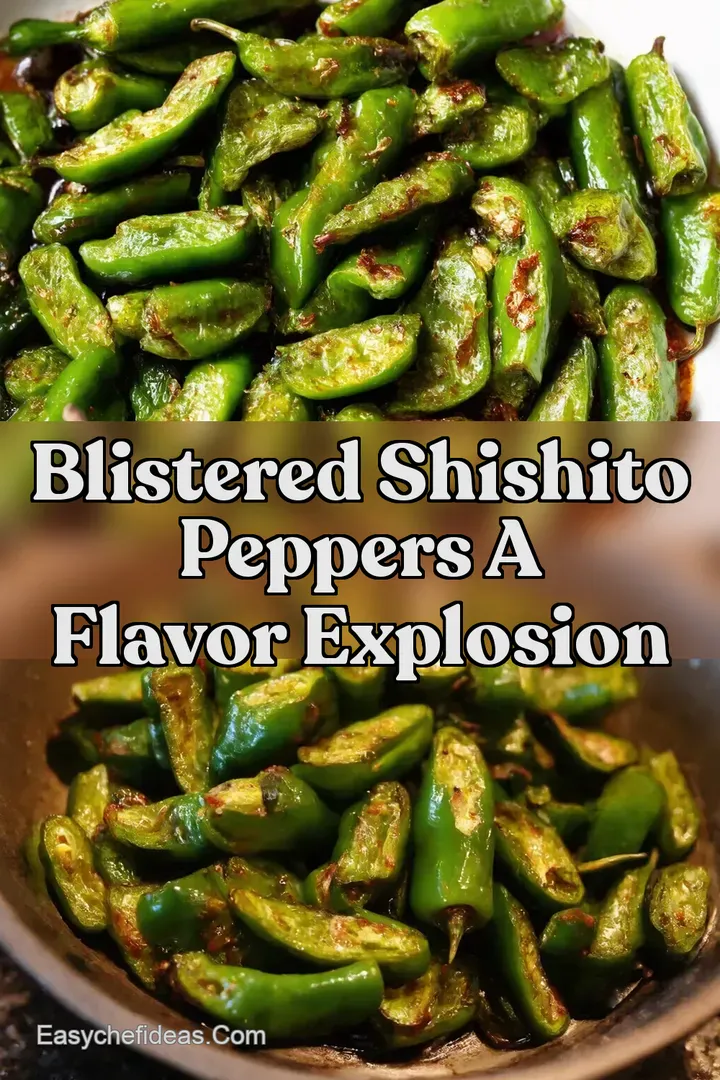 Blistered Shishito Peppers A Flavor Explosion