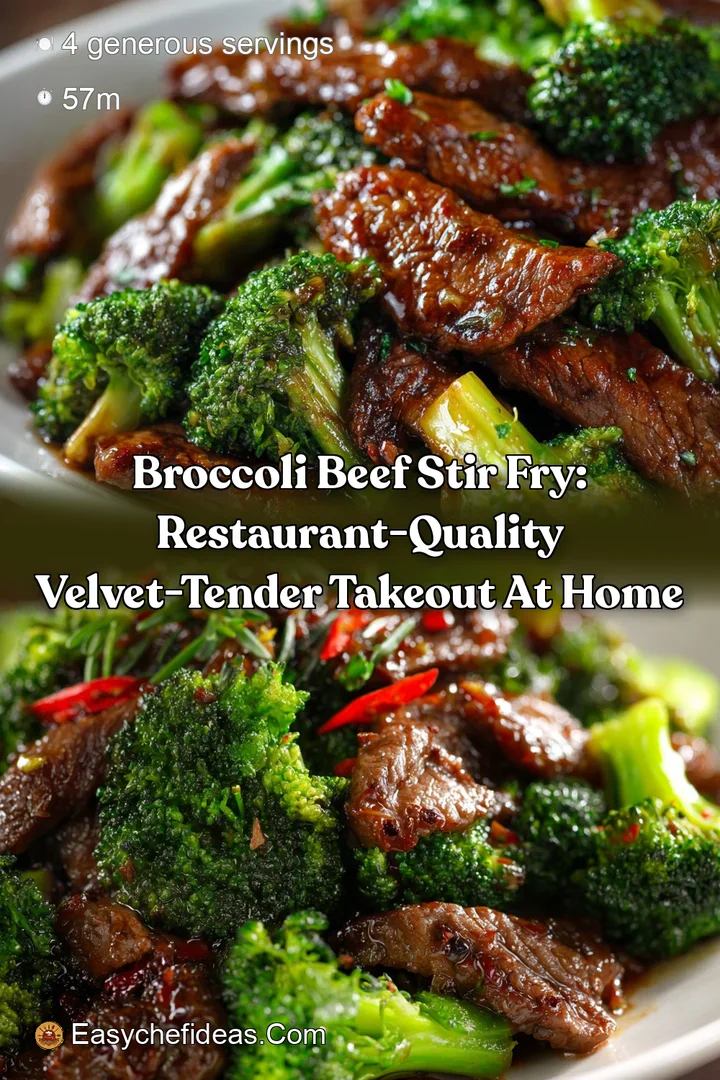 Broccoli Beef Stir Fry: Restaurant-Quality Velvet-Tender Takeout at Home
