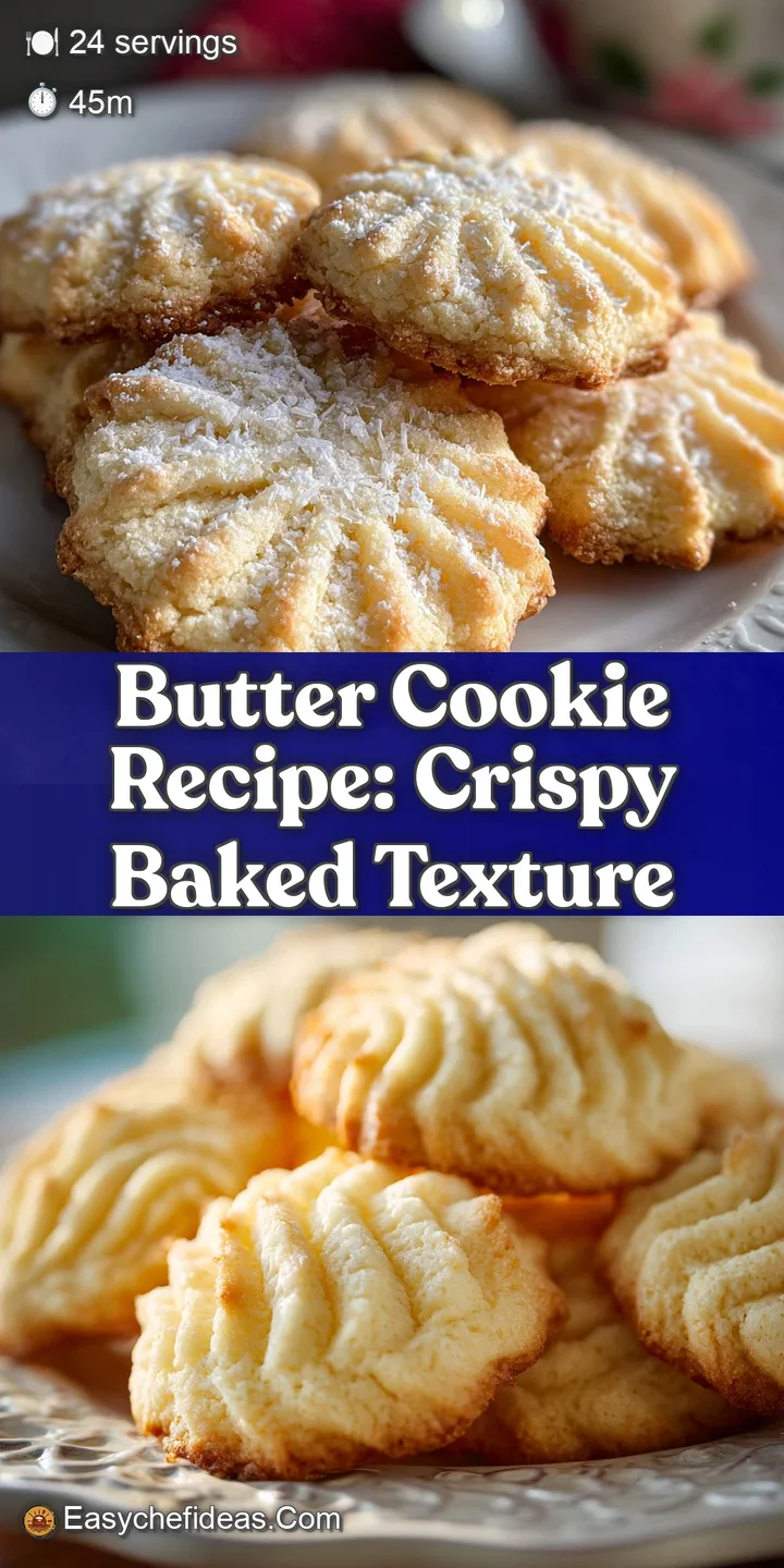 Close-up shot of a buttery cookie revealing a crisp, textured surface and a golden-brown color. A tempting view of a class...