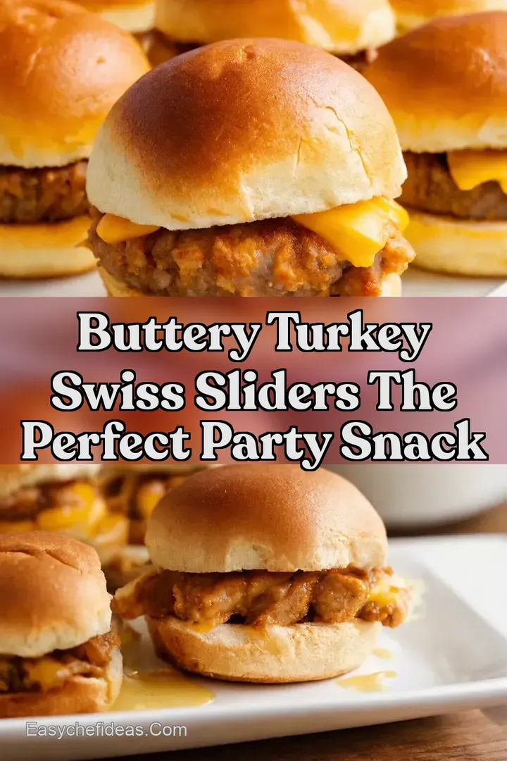 Buttery Turkey Swiss Sliders The Perfect Party Snack