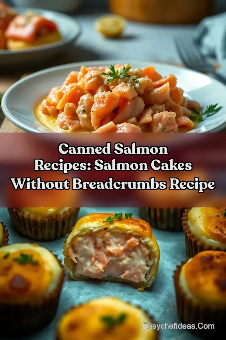 Canned Salmon Recipes: Salmon Cakes Without Breadcrumbs Recipe
