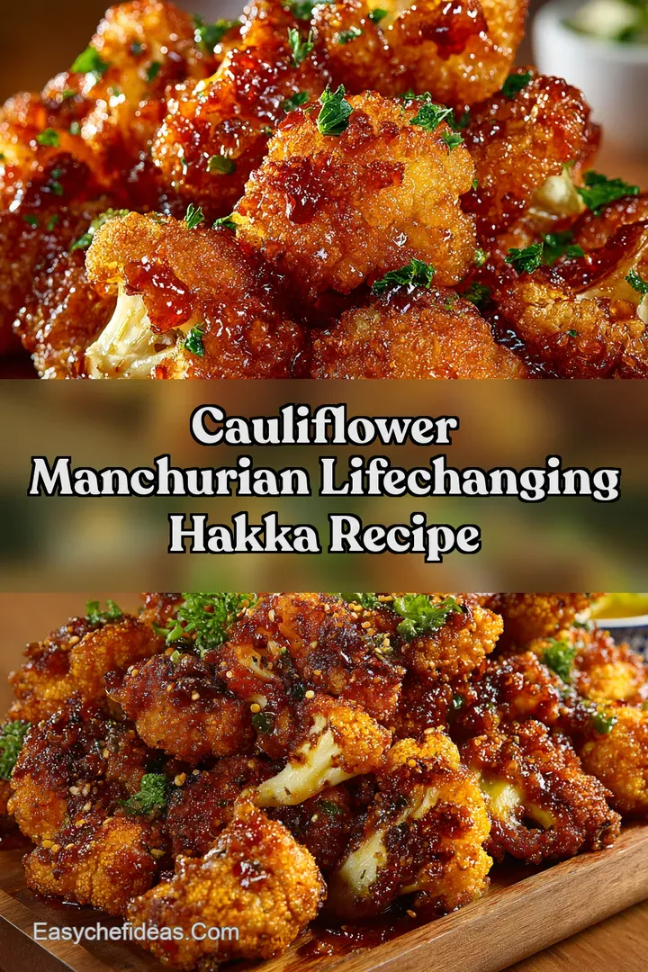 Cauliflower Manchurian LifeChanging Hakka Recipe