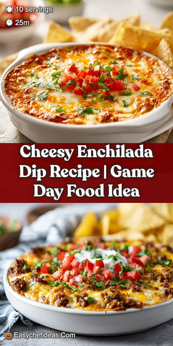 Close-up of warm, melted cheese pull from a spoonful of rich enchilada dip, with visible spices and vibrant toppings.