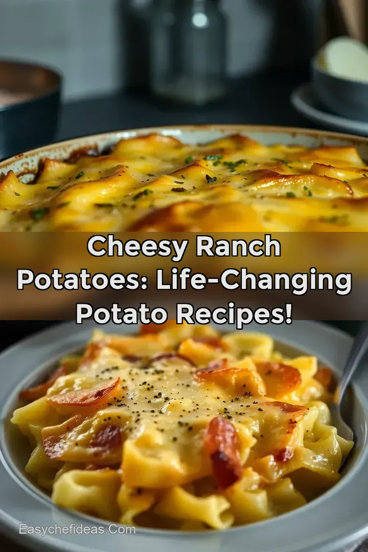 Cheesy Ranch Potatoes: Life-Changing Potato Recipes!