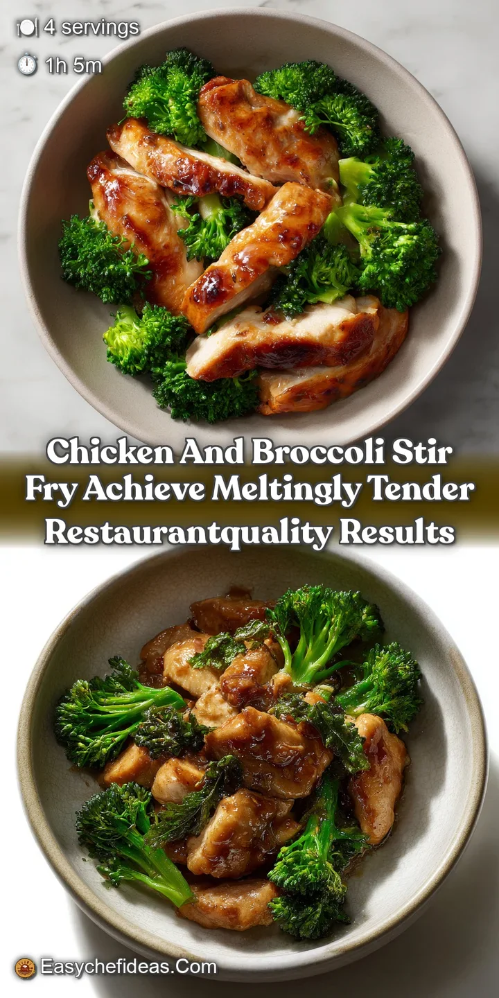 Chicken and Broccoli Stir Fry Achieve Meltingly Tender RestaurantQuality Results