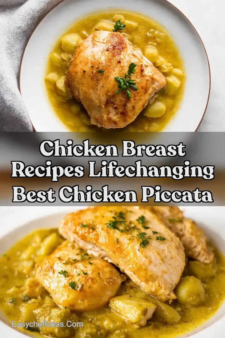 Chicken Breast Recipes LifeChanging Best Chicken Piccata