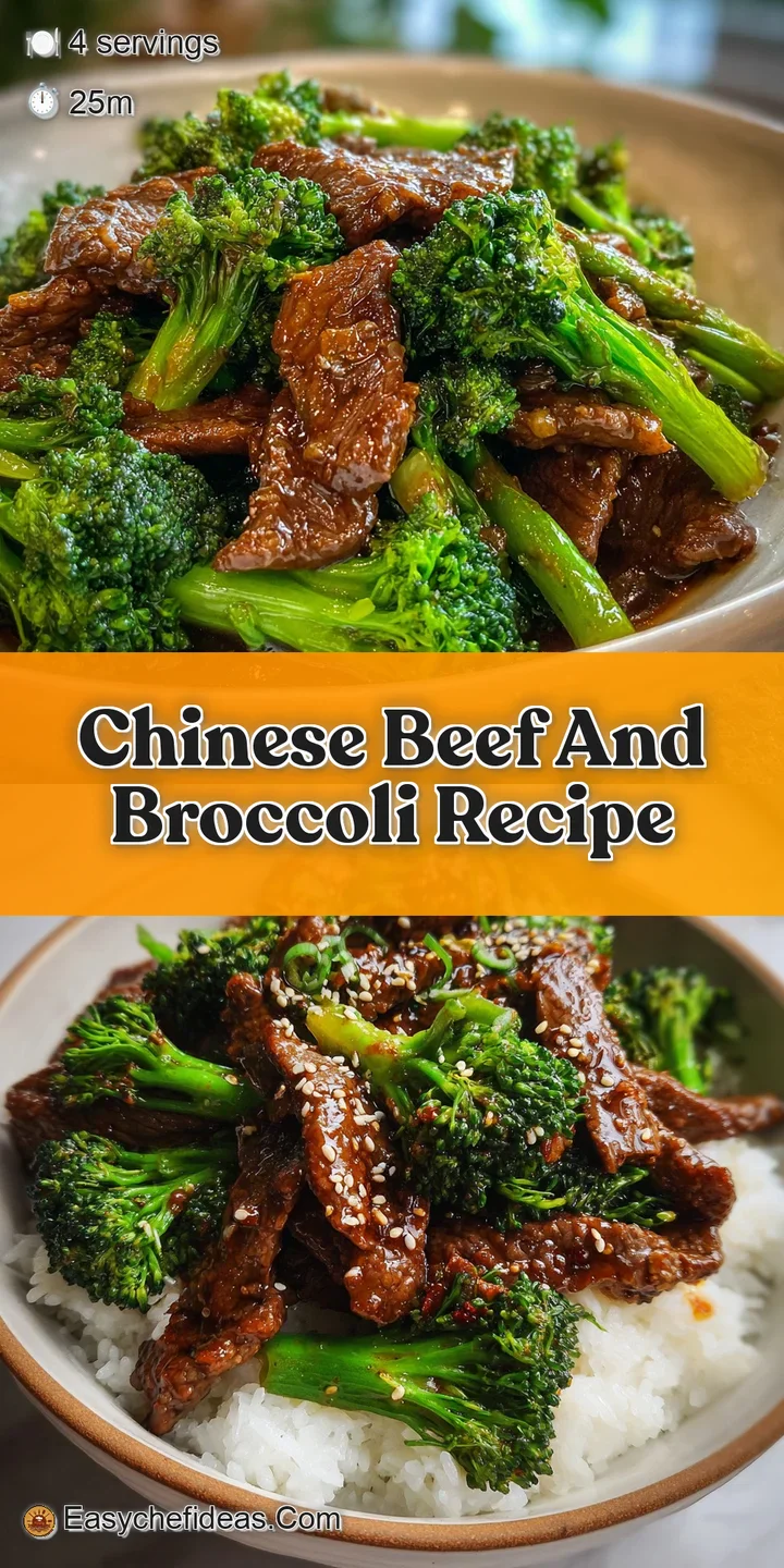 Close-up of glistening beef and broccoli stir-fry, showcasing the rich color, tender texture, and appetizing sheen of the ...