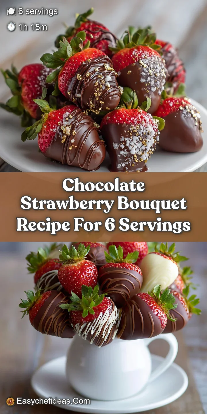 Close-up of a ripe strawberry dipped in rich, dark chocolate, showcasing a smooth, glossy surface with a tempting, sweet a...