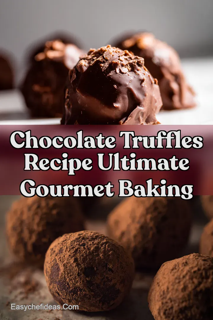 Chocolate Truffles Recipe Ultimate Gourmet Baking