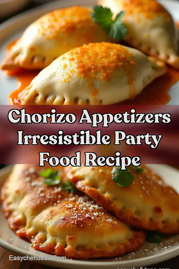 Chorizo Appetizers Irresistible Party Food Recipe
