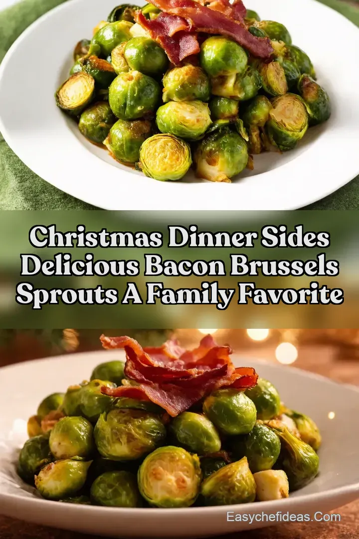 Christmas Dinner Sides Delicious Bacon Brussels Sprouts a Family Favorite
