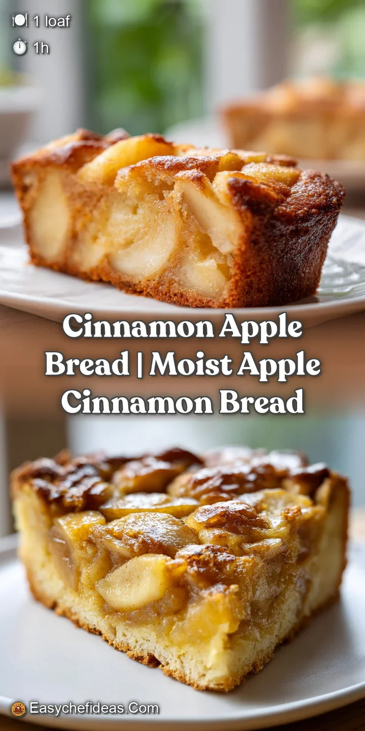 Extreme close-up of moist, golden crumb with juicy apple chunks and aromatic cinnamon swirls throughout.