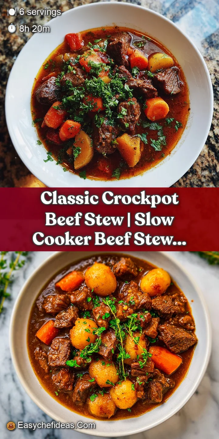 Close-up of beef stew; succulent beef and vibrant vegetables glisten in a thick, savory gravy. Inviting and rustic textures.