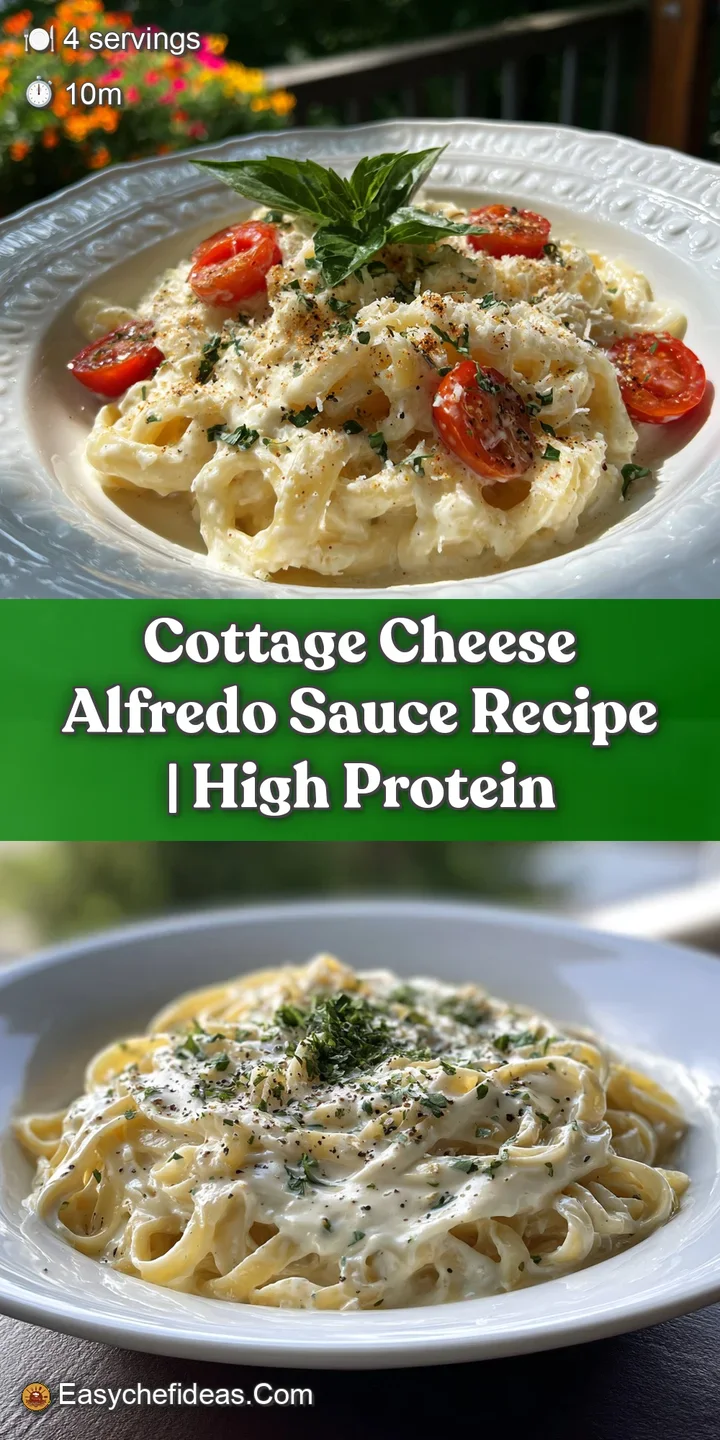 Close-up of luscious, creamy Alfredo clinging to pasta strands, flecked with verdant herbs and small flecks of ground pepper.