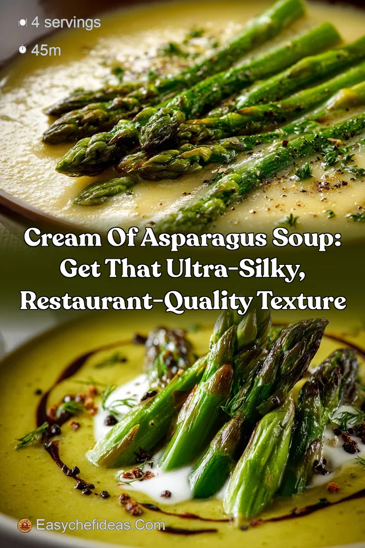 Cream of Asparagus Soup: Get That Ultra-Silky Restaurant-Quality Texture