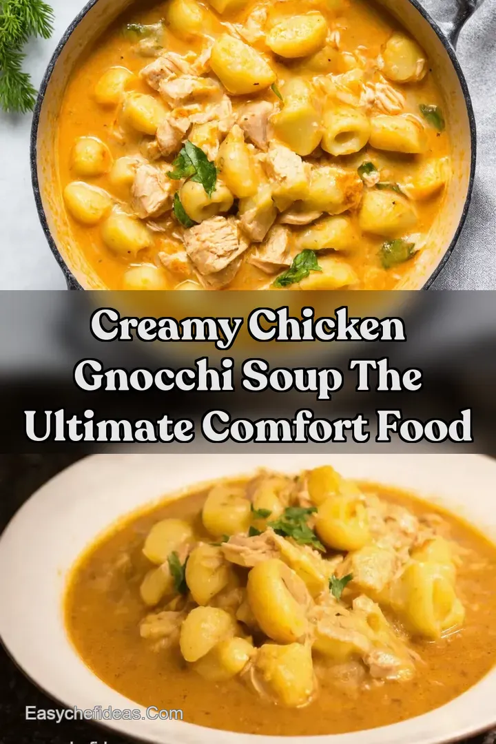 Creamy Chicken Gnocchi Soup The Ultimate Comfort Food