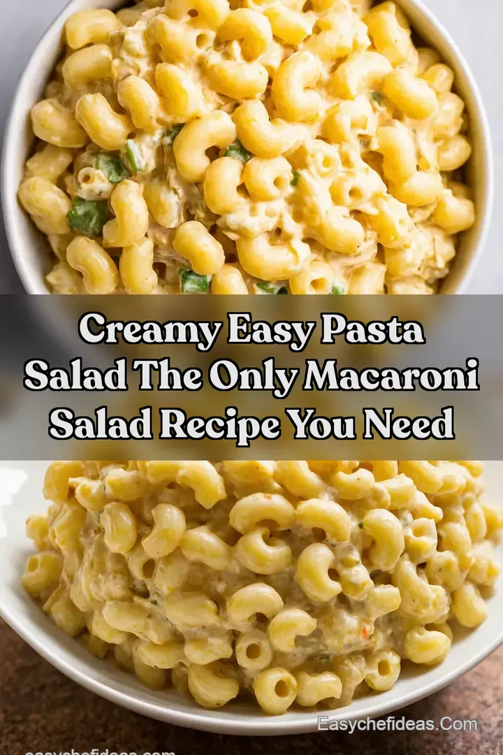 Creamy Easy Pasta Salad The Only Macaroni Salad Recipe You Need