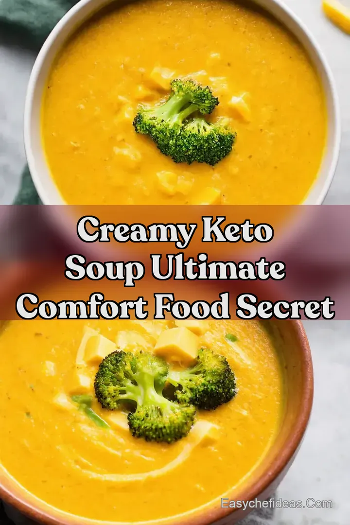 Creamy Keto Soup Ultimate Comfort Food Secret