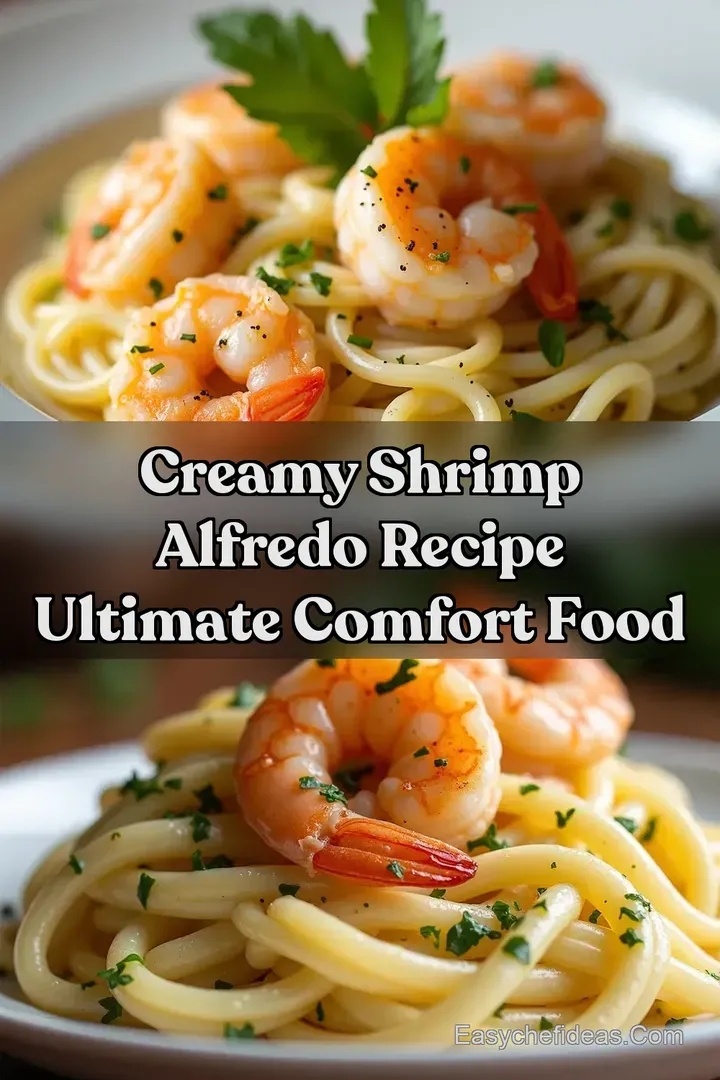 Creamy Shrimp Alfredo Recipe Ultimate Comfort Food