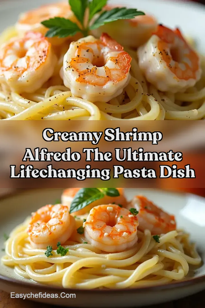 Creamy Shrimp Alfredo The Ultimate LifeChanging Pasta Dish