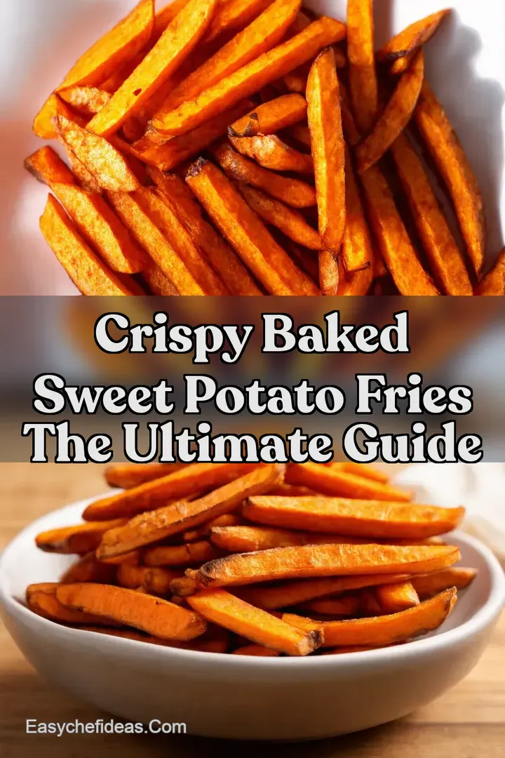 Crispy Baked Sweet Potato Fries The Ultimate Guide