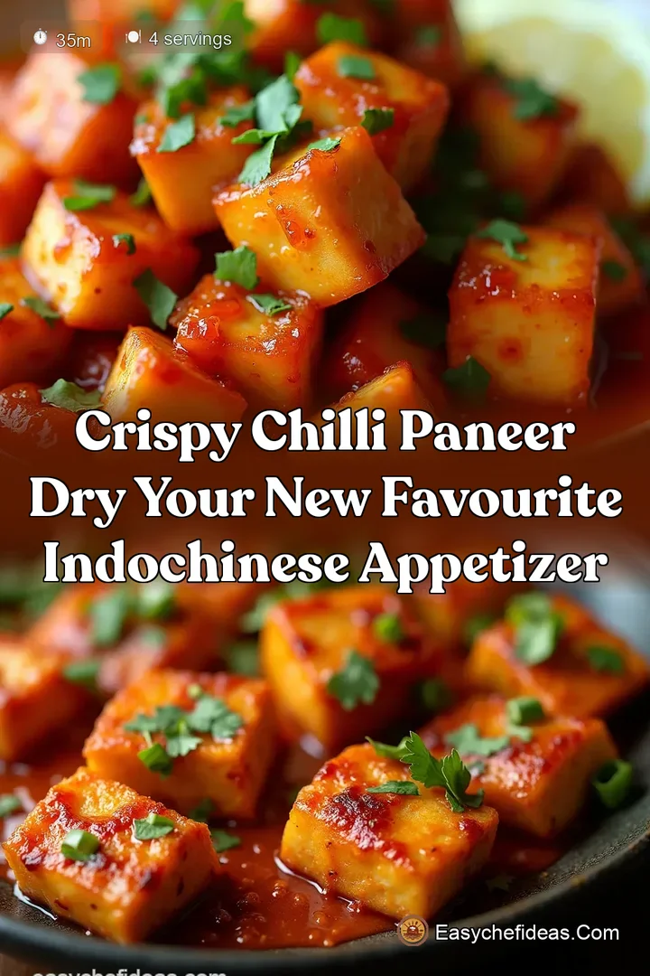 Crispy Chilli Paneer Dry Your New Favourite IndoChinese Appetizer