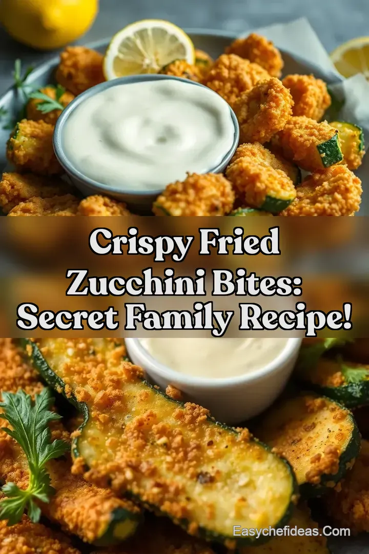 Crispy Fried Zucchini Bites: Secret Family Recipe!