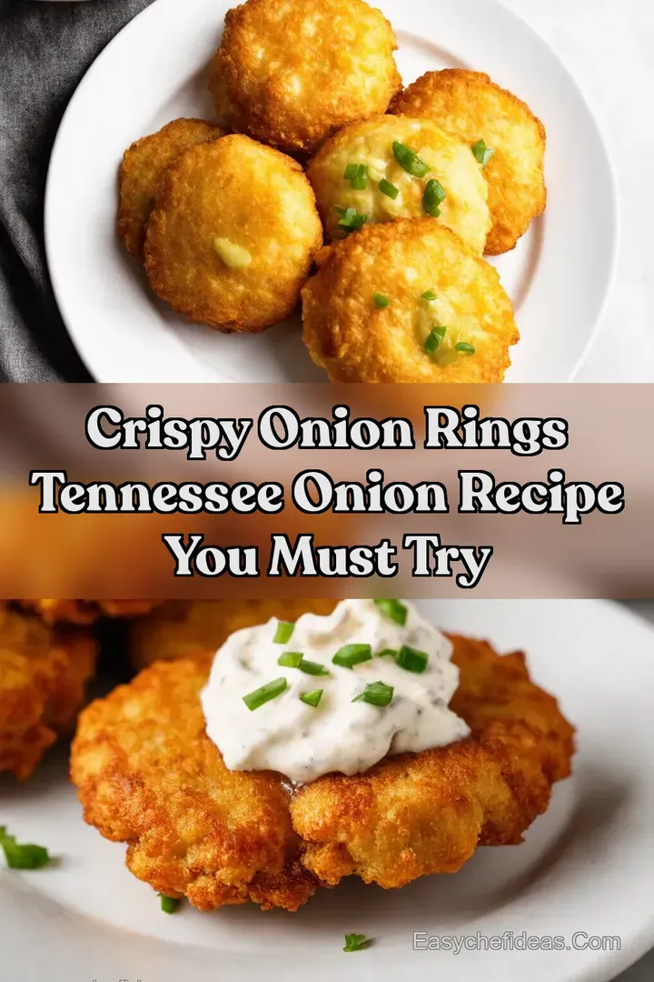 Crispy Onion Rings Tennessee Onion Recipe You MUST Try