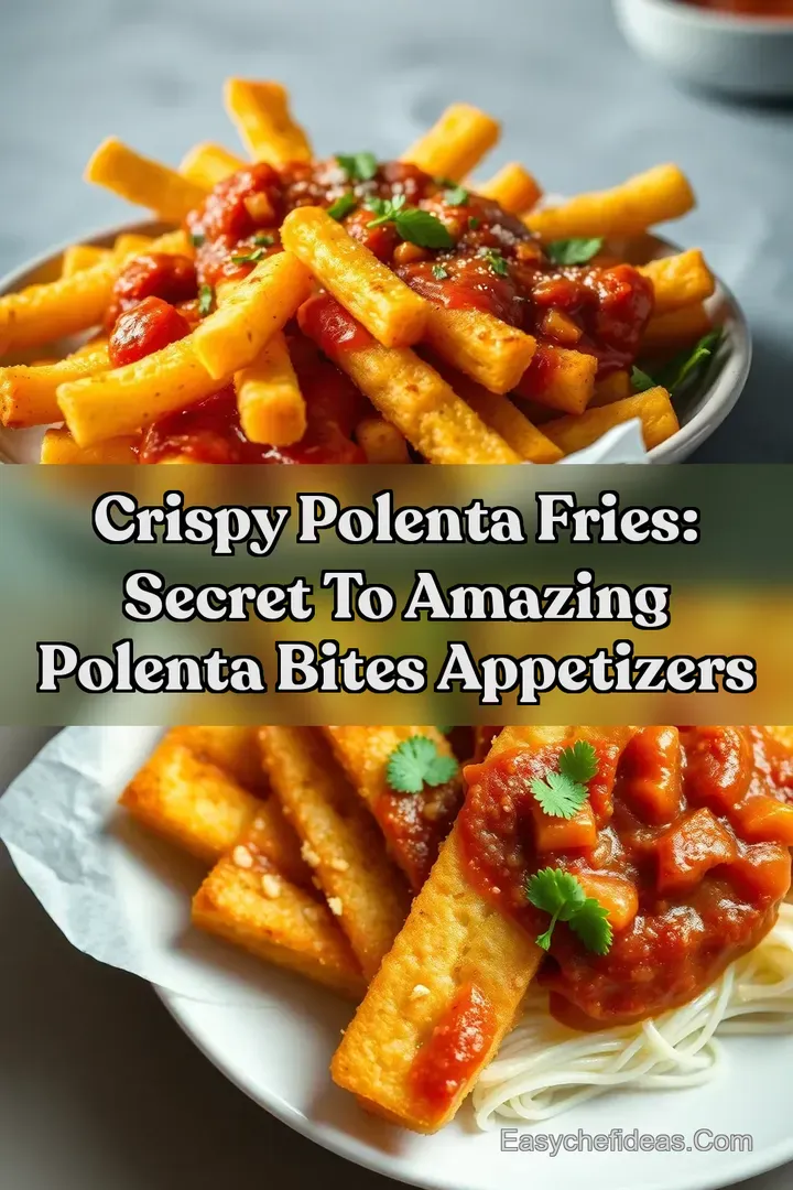 Crispy Polenta Fries: Secret to Amazing Polenta Bites Appetizers