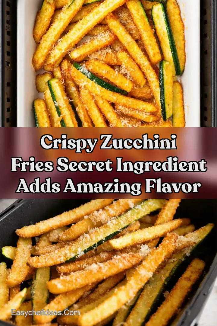 Crispy Zucchini Fries Secret Ingredient Adds Amazing Flavor