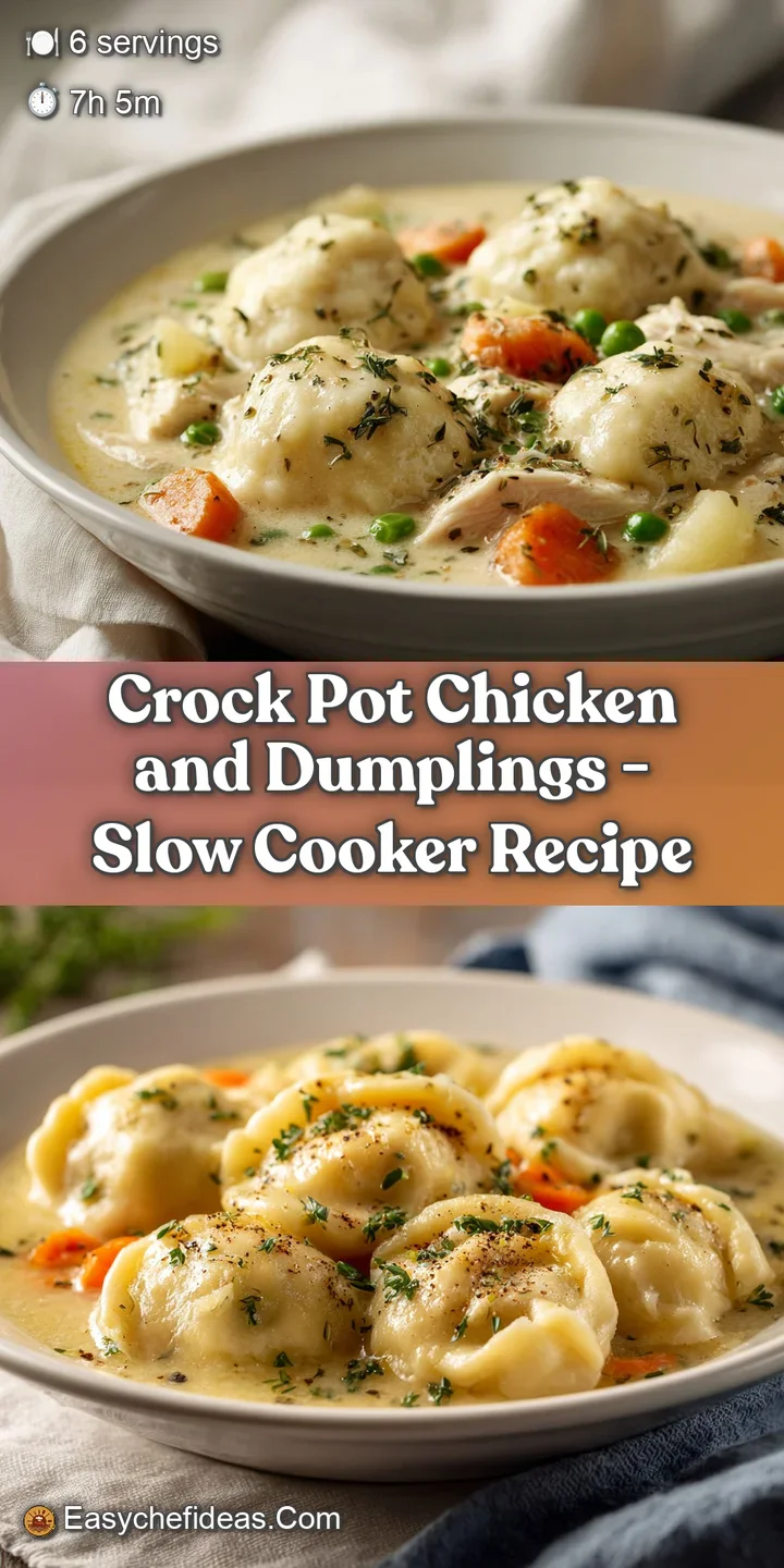 Close-up of glistening, tender chicken and pillowy dumplings in a thick, savory sauce. Hints of herbs and vegetables visible.