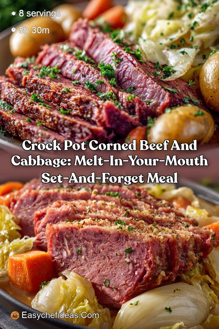 Crock Pot Corned Beef and Cabbage: Melt-in-Your-Mouth Set-and-Forget Meal