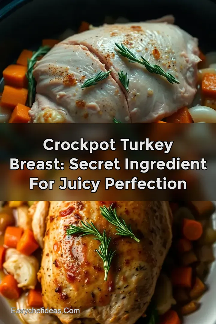 Crockpot Turkey Breast: Secret Ingredient for Juicy Perfection