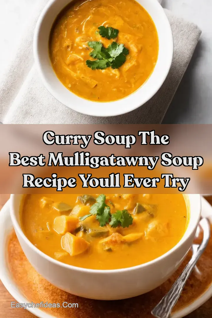 Curry Soup The Best Mulligatawny Soup Recipe Youll Ever Try