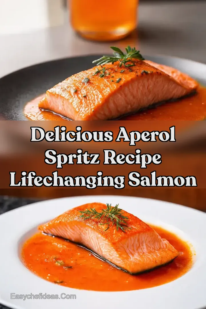 Delicious Aperol Spritz Recipe LifeChanging Salmon