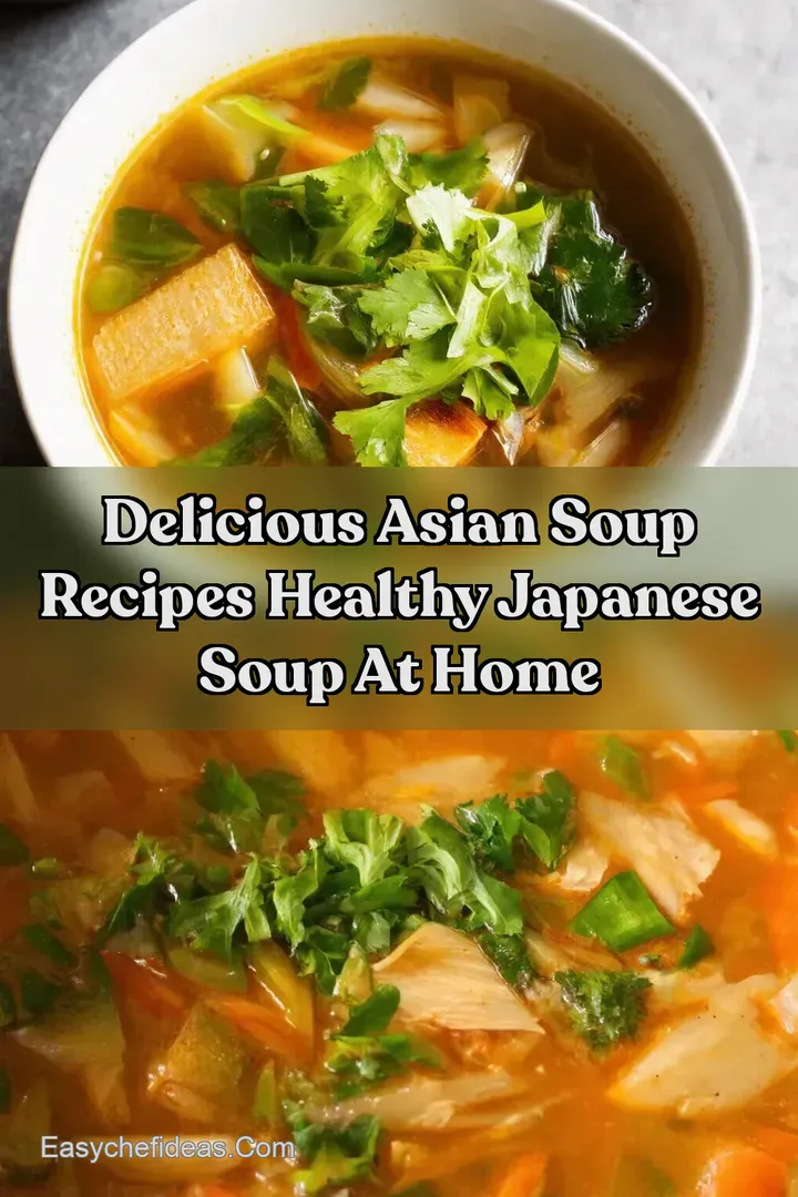 Delicious Asian Soup Recipes Healthy Japanese Soup at Home