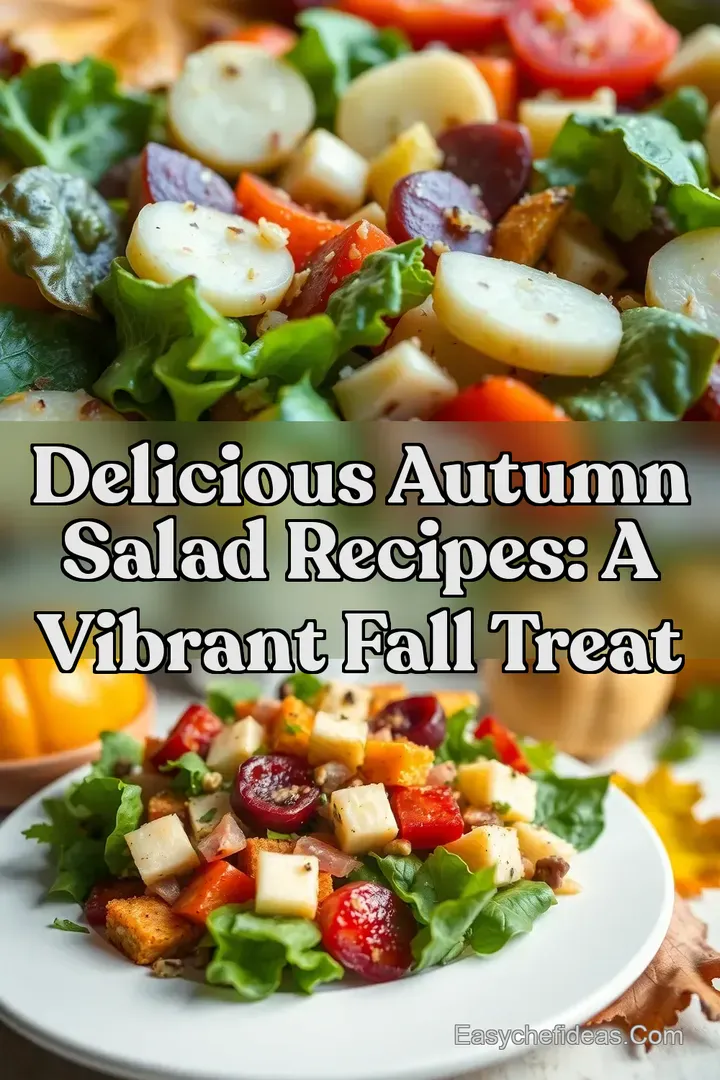 Delicious Autumn Salad Recipes: A Vibrant Fall Treat