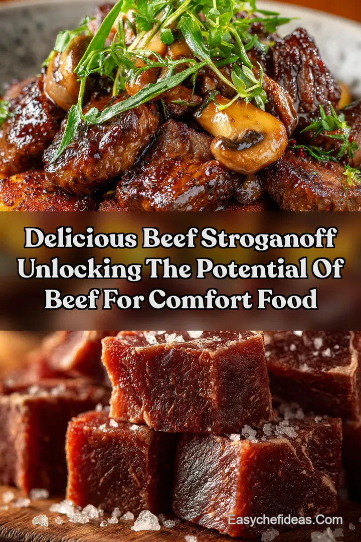 Delicious Beef Stroganoff Unlocking The Potential of Beef For Comfort Food