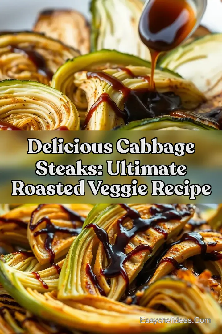 Delicious Cabbage Steaks: Ultimate Roasted Veggie Recipe