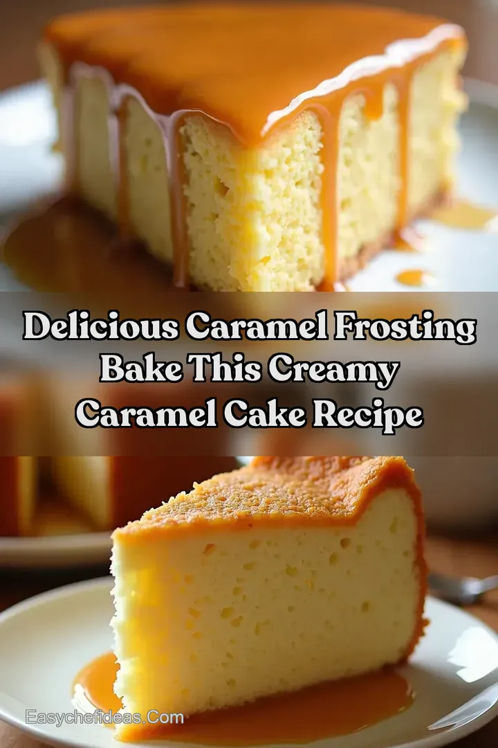 Delicious Caramel Frosting Bake This Creamy Caramel Cake Recipe