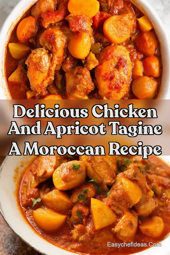 Delicious Chicken and Apricot Tagine A Moroccan Recipe