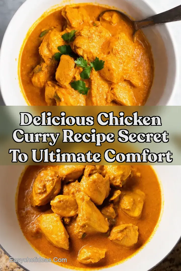 Delicious Chicken Curry Recipe Secret to Ultimate Comfort