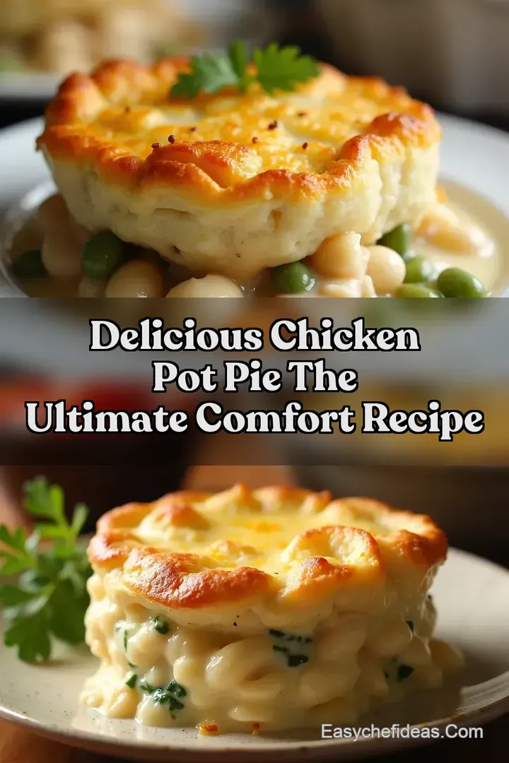 Delicious Chicken Pot Pie The Ultimate Comfort Recipe