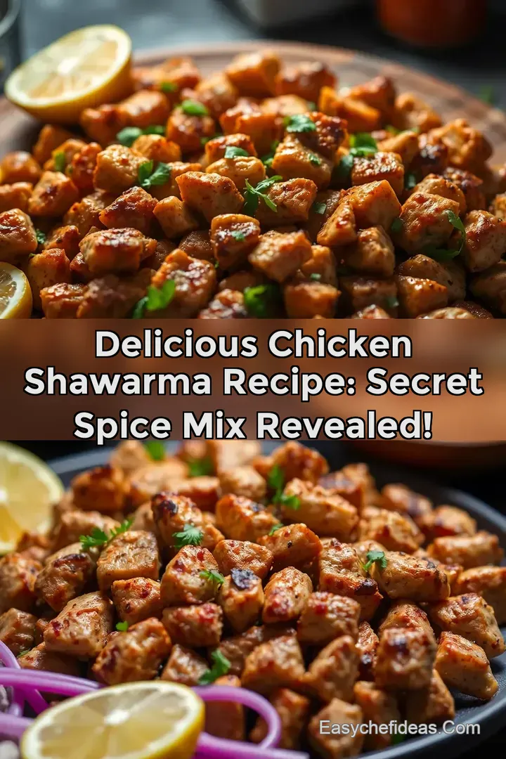 Delicious Chicken Shawarma Recipe: Secret Spice Mix Revealed!