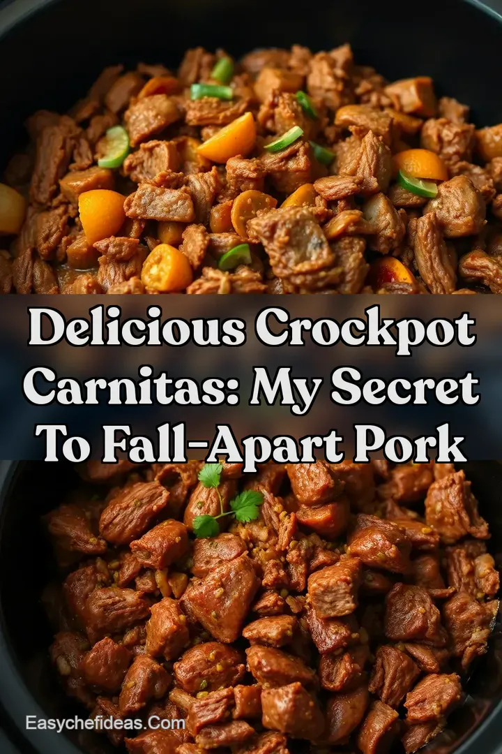 Delicious Crockpot Carnitas: My Secret to Fall-Apart Pork